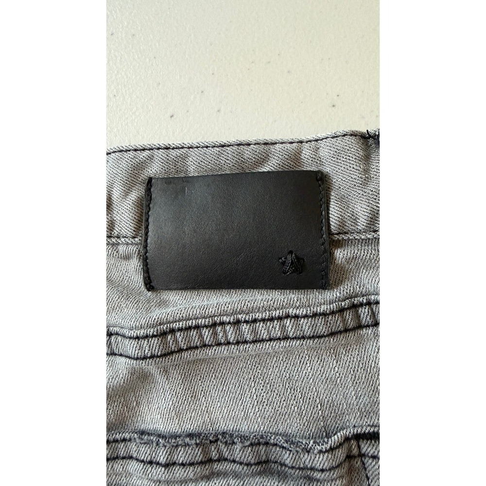 John Varvatos USA Wight Skinny Mens Gray Denim Jeans Size 36 - Picture 4 of 11